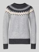 Vero Moda Regular Fit Strickpullover mit Woll-Anteil Modell 'SIMONE' i...