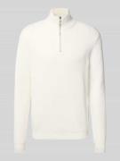 Antony Morato Strickpullover mit Stehkragen in Offwhite, Größe XXL