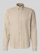 MCNEAL Freizeithemd mit Knopfleiste in Ecru, Größe L