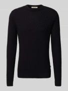 Only & Sons Regular Fit Strickpullover mit Strukturmuster Modell 'KALL...