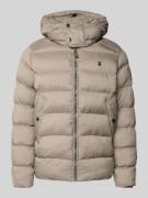 G-Star Raw Steppjacke mit Reißverschluss in Hellgrau, Größe L