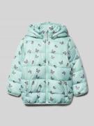 Blue Seven Regular Fit Steppjacke mit Allover-Motiv-Print in Mint, Grö...