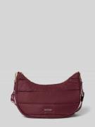 Hey Marly Handtasche mit Label-Detail in Dunkelrot, Größe 1