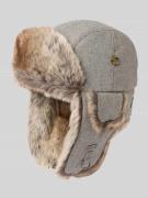 Barts Mütze mit Ohrenklappen Modell 'KAMIKAZE' in Mittelgrau, Größe 1