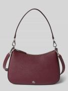 Lauren Ralph Lauren Handtasche mit Label-Applikation in Bordeaux, Größ...