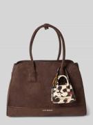 Steve Madden Handtasche mit Tragehenkel Modell 'Bharlii' in Dunkelbrau...