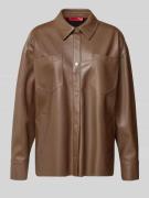 MAX&Co. Regular Fit Jacke in Lederoptik mit Brusttaschen Modell 'FURIO...