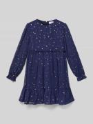 DANAMADE Kleid im Stufen-Look Modell 'LIAH' in Marine, Größe 110