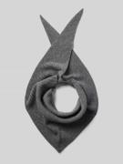 MSCH Copenhagen Tuch aus Wolle Modell 'LOWEE' in Dunkelgrau Melange, G...