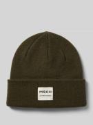 MSCH Copenhagen Beanie aus Woll-Mix Modell 'Mojo' in Oliv, Größe 1