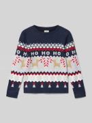 s.Oliver RED LABEL Regular Fit Weihnachtspullover aus Viskose-Mix in M...
