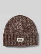 Drykorn Beanie aus Woll-Mix Modell 'LOAH' in Hellbraun, Größe 1