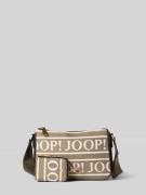 JOOP! Handtasche mit Logo-Muster Modell 'paraffa jasmina' in Taupe, Gr...