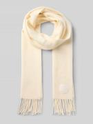 HUGO Schal aus reiner Wolle Modell 'BISETTE' in Offwhite, Größe 1