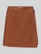 Gestuz Wickelrock aus Cord Modell 'cortes' in Camel, Größe 34