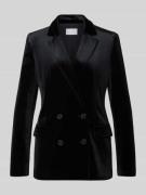 Jake*s Collection Slim Fit Blazer aus Samt mit Pattentaschen in Black,...