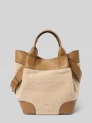 Abro Shopper mit Tragehenkel in Cognac, Größe 1