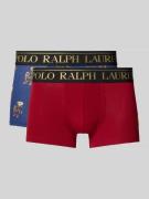 Polo Ralph Lauren Underwear Trunks mit elastischem Logo-Bund im 2er-Pa...