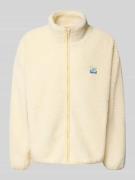 American Vintage Fleecejacke mit Stehkragen Modell 'HOKTOWN' in Beige,...