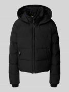 Wellensteyn Steppjacke mit Kapuze Modell 'Goldmine' in Black, Größe XL