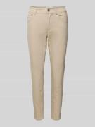 Angels Slim Fit Jeans mit verkürztem Schnitt Modell 'ORNELLA' in Sand,...