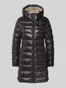 Blauer Usa Steppmantel mit Sorona®-Füllung Modell 'Adelaide' in Black,...