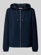 Tom Tailor Regular Fit Sweatjacke mit Viskose-Anteil in Marine, Größe ...
