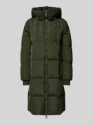 MOS MOSH Daunenmantel mit Kapuze Modell 'Nova' in Dunkelgruen, Größe L