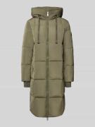 MOS MOSH Daunenmantel mit Kapuze Modell 'Nova' in Oliv, Größe S