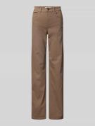 Angels Straight Fit Jeans mit 5-Pocket-Design Modell 'LARA' in Beige, ...