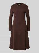 s.Oliver RED LABEL Leicht ausgestelltes Strickkleid aus Baumwoll-Mix i...