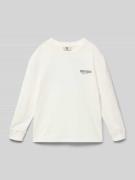 Garcia Longsleeve mit gerippten Abschlüssen in Weiss, Größe 140