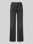 Levi's® Wide Leg Jeans mit 5-Pocket-Design in BLACK, Größe 25/31