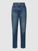 Levi's® Mom Fit Jeans aus Baumwoll-Mix in Dunkelblau, Größe 26/27