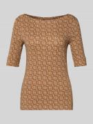 Lauren Ralph Lauren T-Shirt mit Rundhalsausschnitt Modell 'JUDY' in Be...