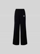 Kenzo Stoffhose mit elastischem Bund in Black, Größe L