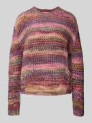 JJXX Strickpullover mit Rundhalsausschnitt Modell 'SIMONE SPACE DYE' i...