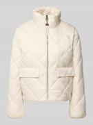 s.Oliver RED LABEL Regular Fit Steppjacke mit Stehkragen in Beige, Grö...