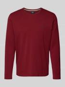 BOSS Regular Fit Langarmshirt aus Baumwoll-Mix Modell 'MIX&MATCH' in D...