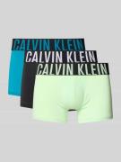 Calvin Klein Underwear Trunks mit elastischem Bund im 3er-Pack in Blac...