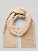 Soyaconcept Schal mit Label-Detail Modell 'VENDLA' in Sand, Größe 1