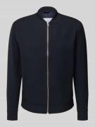 Les Deux Jacke mit Stehkragen Modell 'Como' in Marine, Größe M