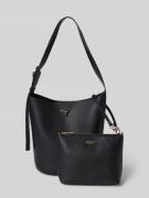 Guess Tote Bag mit Label-Detail in Black, Größe 1