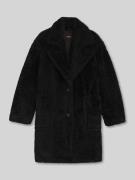 BOSS Orange Regular Fit Teddy-Mantel mit großen Taschen Modell 'CATEDY...