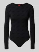 HUGO Slim Fit Body aus Baumwoll-Mix Modell 'LOKKY' in Black, Größe L