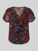 Lauren Ralph Lauren Regular Fit Bluse mit Volants Modell 'BADAYN' in M...