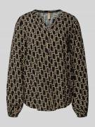 Soyaconcept Regular Fit Bluse aus Viskose Modell 'VARLA' in Black, Grö...