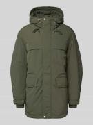 Tommy Jeans Regular Fit Parka mit Kapuze Modell 'CITY READY' in Dunkel...