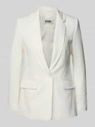 Drykorn Slim Fit Blazer mit Pattentaschen Modell 'ATLIN' in Weiss, Grö...