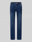 Buena Vista Straight Fit Cropped Jeans Modell 'ANNA' in Blau, Größe M